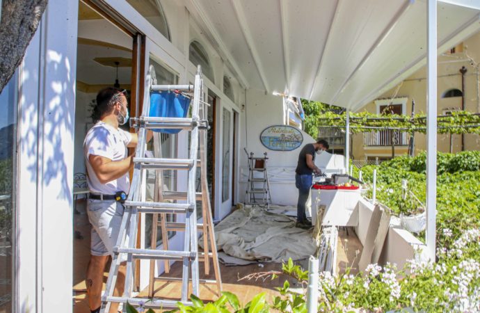 Le preoccupazioni dei ristoratori di Positano