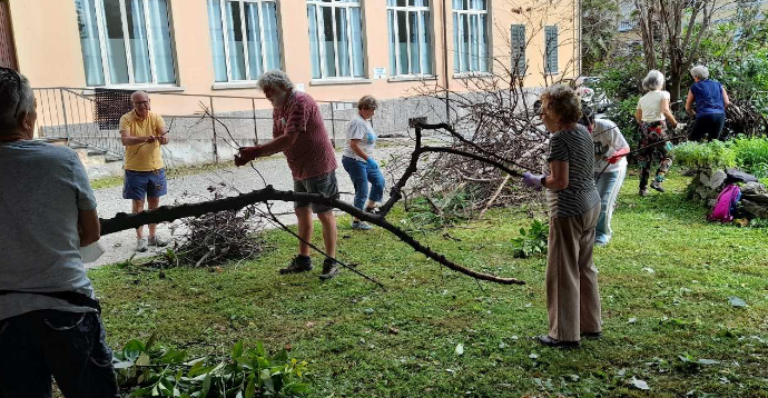 A Verbania un Parco giochi per anziani