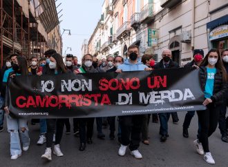 Enrico, Luca e Dante hanno gridato no alla camorra